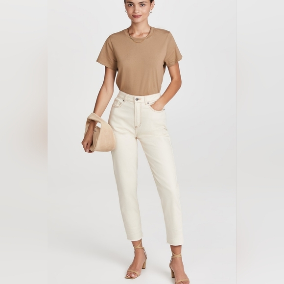 $135 Something Navy Straight Leg Mom Jeans - Picture 12 of 15